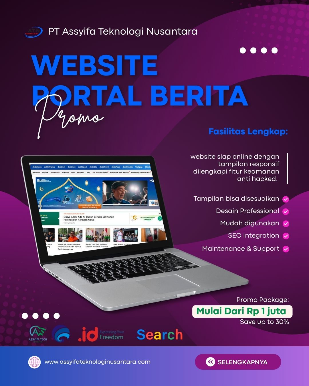 Banner PT Assyifa Teknologi Nusantara