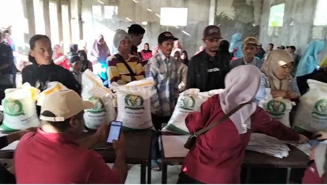 602 KPM Menerima Bansos Beras dari Bapanas