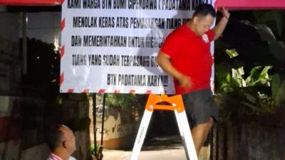 Warga BTN Cipendawa Ogah Jadi “Hutan Tiang”, Kompak Tolak Provider Internet