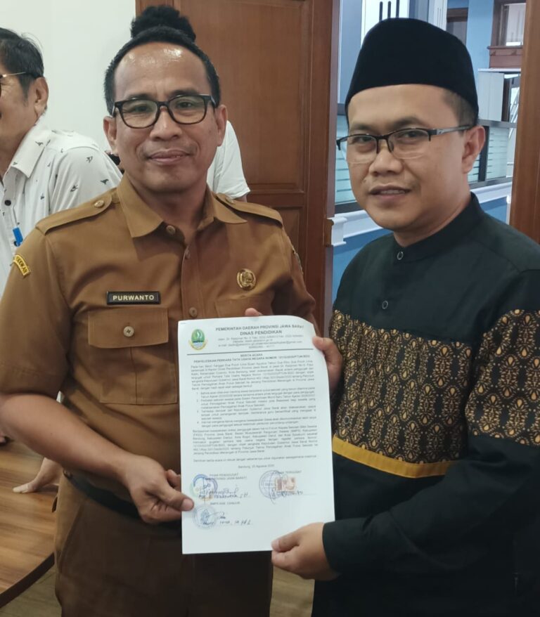 Berakhir Damai, Forum FKSS Cabut Gugatan, Sengketa Keputusan Gubernur Jabar.