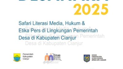 Bupati Cianjur Akan Resmikan Desanara 2025, PWI Fokus Latih Desa Melek Jurnalistik