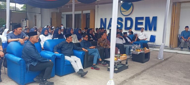 Ketua DPD NasDem Cianjur Minta Kader Evaluasi Diri dan Bangun Ukhuwah Islamiyah