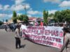 Spanduk dan Sorak Massa Warnai Aksi FKPP di Depan DPRD Prabumulih