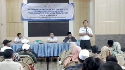 BPD Gelar Musdessus, Desa Cibadak Masuk Daftar Pilkades Serentak 2026