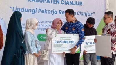 40.000 Pekerja Rentan di Cianjur Resmi Dapat Jaminan Sosial Ketenagakerjaan