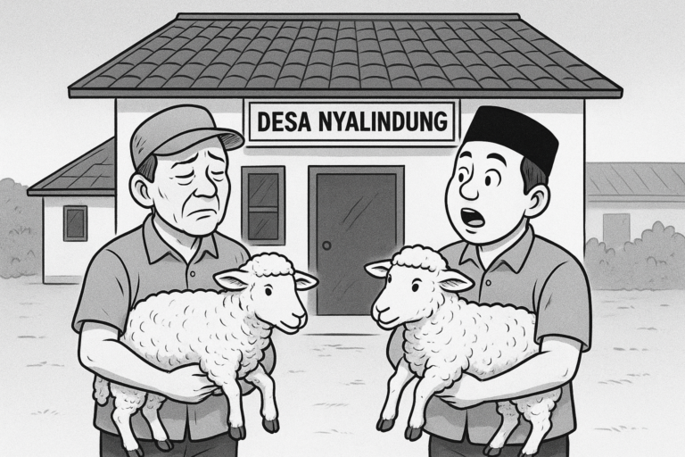 Program Ketahanan Pangan di Desa Nyalindung Jadi Polemik