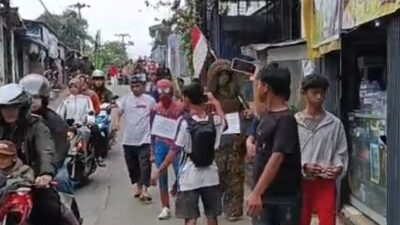 Orang Tua Murid SDN Nyalindung 1 Gelar Aksi Jalan Kaki ke Rumah Gubernur Jabar Tuntut Penuntasan Kasus PIP