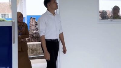 Bupati Cianjur Tinjau Rehabilitasi Bangunan SMPN 2 Sukaluyu