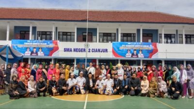 BNNK Cianjur Luncurkan Sekolah Bersinar di SMAN 2 Cianjur