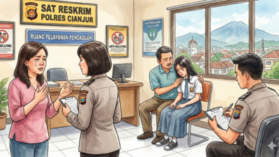Orang Tua Siswa Laporkan Dugaan Perundungan ke Polres Cianjur