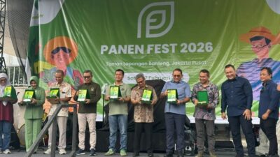 Promedia Group Terima Penghargaan Kolaborator Diseminasi Ketahanan Pangan di Panen Fest 2026