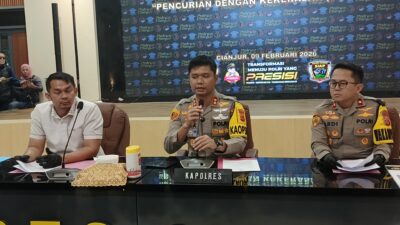 Satreskrim Polres Cianjur Ungkap Pencurian dengan Kekerasan di Warungkondang.