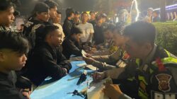 Razia Knalpot Brong di Citimall Cianjur, Polisi Turun, Suara Bising Kabur