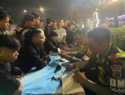 Razia Knalpot Brong di Citimall Cianjur, Polisi Turun, Suara Bising Kabur