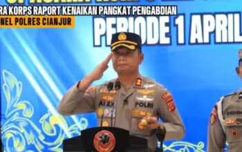 Kenaikan Pangkat Pengabdian, Apresiasi Nyata untuk Loyalitas Personel Polres Cianjur