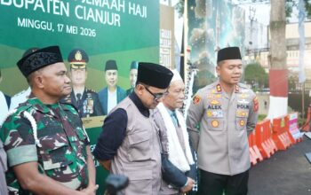 Jamaah Haji Kloter 24 Cianjur Berangkat, Kapolres Pastikan Pelayanan Humanis dan Pengamanan Maksimal