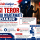 Aksi Teror Hantui Wartawati Cianjur