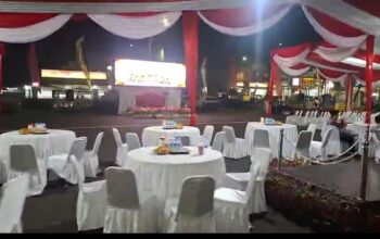 Polres Cianjur Sambut Meriah Kepulangan 73 Jemaah Haji, Mapolres Berubah Layaknya Asrama Haji