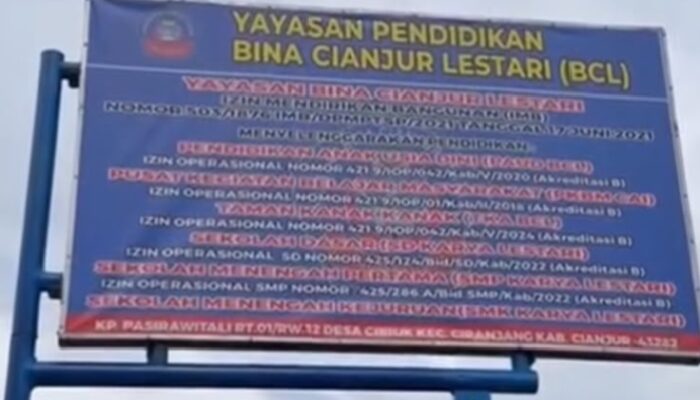 Diduga Manipulasi Data Siswa dan Dana Hibah, PAUD Yayasan Bina Cianjur Lestari Jadi Sorotan
