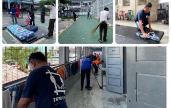 Jumat Bersih di Lapas Cianjur, WBP Rawat Lingkungan Sambil Bangun Disiplin