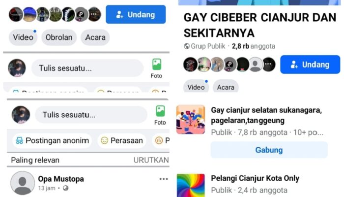 Grup Medsos Diduga Jadi Wadah Transaksi Seksual, Pemkab Cianjur Diminta Bertindak