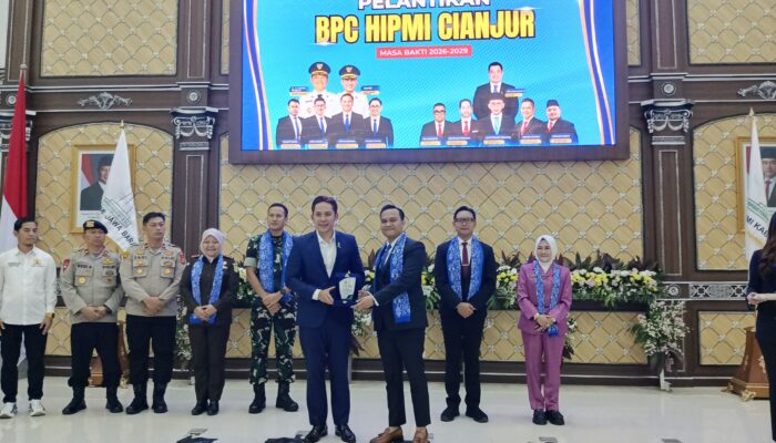 Resmi Pimpin HIPMI Cianjur, Cahya Ibrahim Targetkan Lahirkan Wirausaha Baru