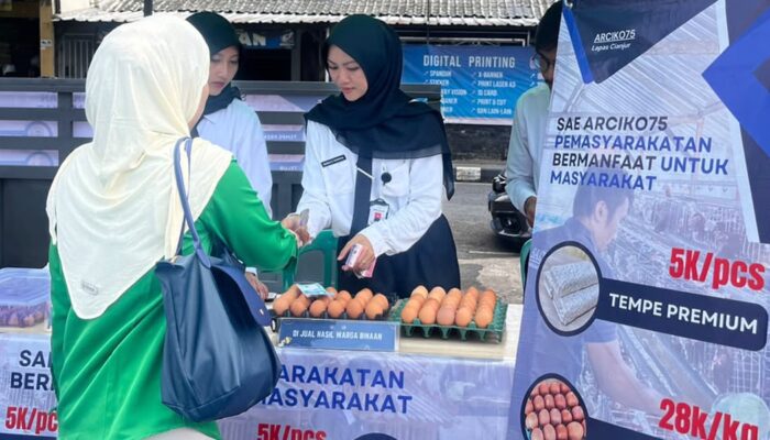 Bukan Sekadar Stand Bazar, Lapas Cianjur Pasarkan Produk Unggulan Warga Binaan