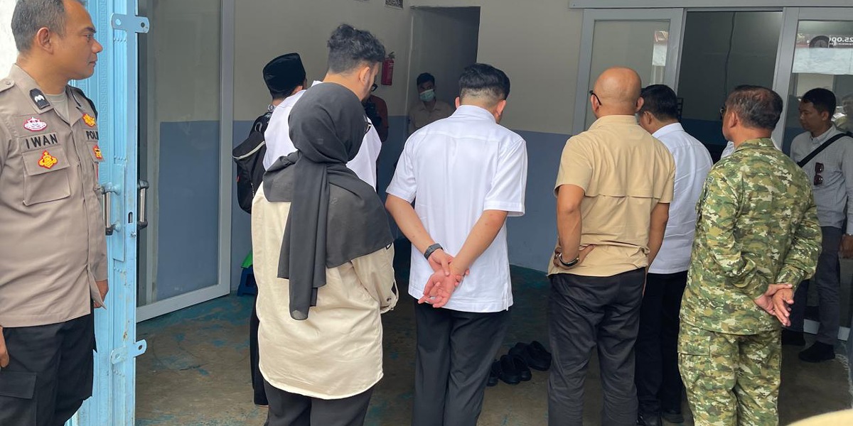 Rombongan Stafsus Presiden meninjau Dapur SPPG Mekarsari 002 Cianjur