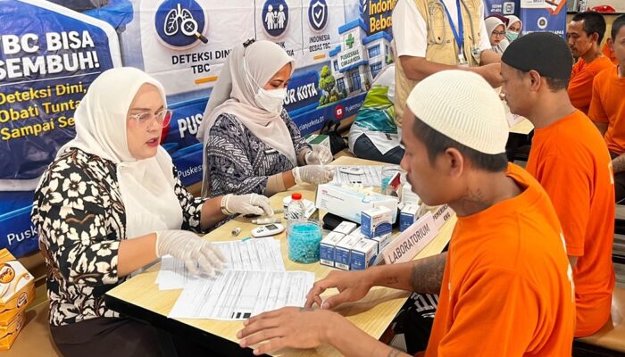 Lapas Cianjur Gelar Cek Kesehatan Gratis, 150 Warga Binaan dan Pegawai Jalani Pemeriksaan