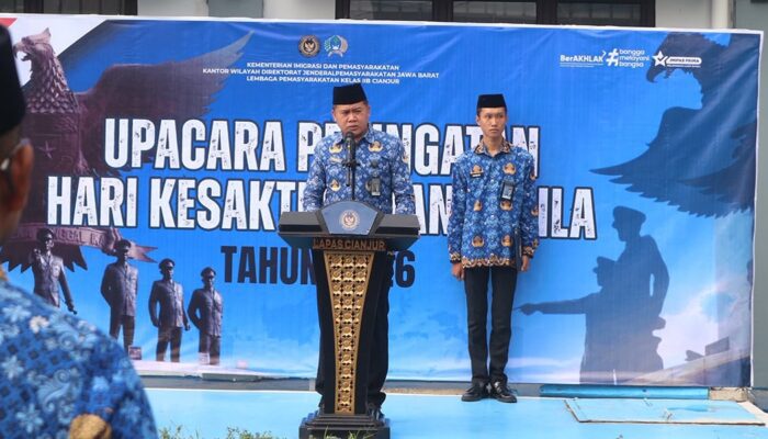 Yusup Supriadi Raih Penghargaan Pegawai Teladan Lapas Cianjur